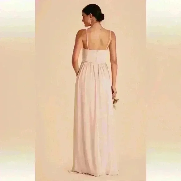 Birdy Grey August Convertible Dress Chiffon Dusty Rose XL NWT Bridesmaid Formal - Picture 4 of 4